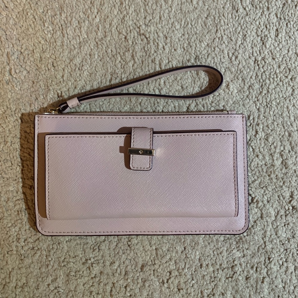 kate spade Light Pink Wristlet Clutch